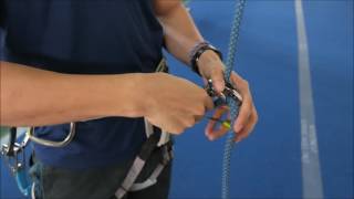 Onsight Climbing  How to Use Edelrid Mega Jul [upl. by Gunner]