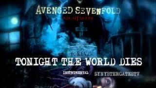 Avenged Sevenfold  Tonight The World Dies Official Instrumental [upl. by Mckinney42]