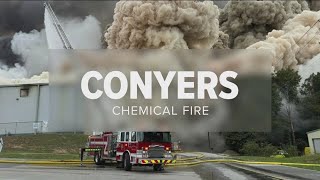 Conyers Georgia chemical fire What we know right now [upl. by Savihc]