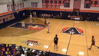 Attica High School vs Lyndonville Central JV boys Mens JV Basketball [upl. by Marucci]