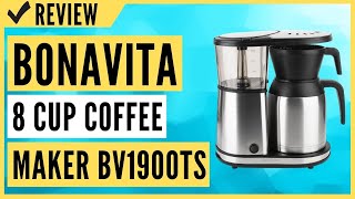 Bonavita 8 Cup Coffee Maker BV1900TS with Thermal Carafe Review [upl. by Caton]