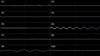 Fatuous Edgy Song  JMNerd oscilliscope view [upl. by Demmer]