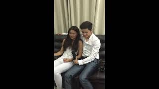 JadINe Love Concert  Backstage James amp Nadine Officially Couple Interview 1 [upl. by Sallie]