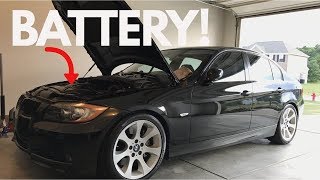 How To ReplaceRegister Your BMW Battery DIY [upl. by Ammann784]