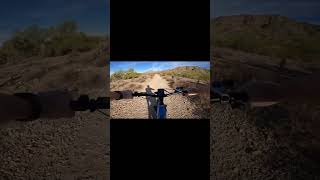 EBike on a DESERT TRAIL Puckipuppy ebike electricbike [upl. by Solracnauj]