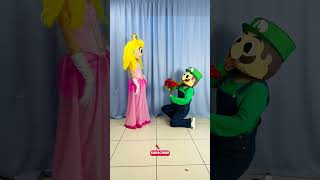 WHEN PEACHES SNEEZE funny insideout2 mario [upl. by Victorie]