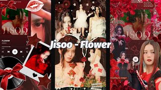 Jisoo  Flower Lyrics [upl. by Cappello]