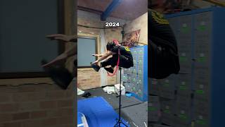 2021 VS 2024 acro acrobat acrobatics [upl. by Mikahs266]