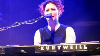 Amanda Palmer  slow then normal version of Oasis Electric Ballroom London [upl. by Nalor809]