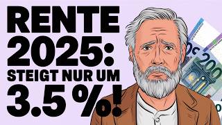 Schock für Rentner Die Wahrheit hinter der Rentenerhöhung 2025 [upl. by Deering]