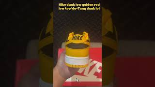 Nike dunk lowwutanggoldenrod without W would you grab trendingshorts shorts short nike [upl. by Ateiluj]