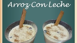 Arroz Con Leche Receta Fácil Y Rápida receta colombiana [upl. by Jos]