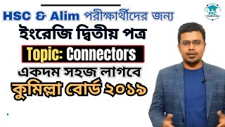 Sentence Connectors Comilla Board 2019  HSC English Second Paper [upl. by Anelra124]