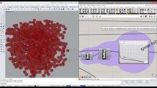 GRASSHOPPER attractorcurve driven box distribution [upl. by Patnode]