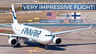 TRIPREPORT  Finnair ECONOMY  Airbus A330300  San Francisco  Helsinki [upl. by Nataniel]