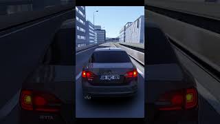 Hadise  Küçük Bir Yol  Volkswagen Jetta  Assetto Corsa shorts assettocorsa car volkswagen [upl. by Ylrad384]