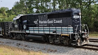 FEC local train in Port St John FL [upl. by Cristie]