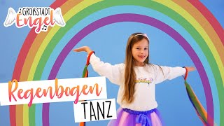 Regenbogen Tanz  Kinderlieder zum Tanzen  Kindertanz  GroßstadtEngel [upl. by O'Donovan]