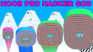 NOOB VS PRO VS HACKER VS GOD in Smash Runner Update [upl. by Ailedamla]