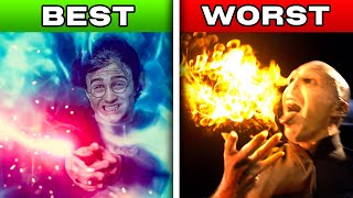 Ranking EVERY Harry Potter Wand Duel 🪄 [upl. by Neb]