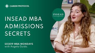 How to Get Into INSEAD  Advice From MBA Admissions Experts [upl. by Htrow245]