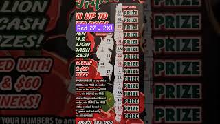 Red Match  2X 🍒 Red Cherry Tripler Kentucky Lottery Ticket 💰 lottery winner kentuckylottery [upl. by Otrebilif]