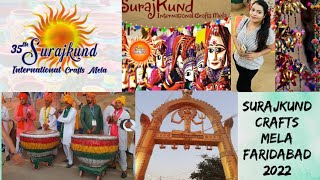 Surajkund Mela 2022  Surajkund International Crafts Mela Faridabad  Ticket  Price  Full Tour [upl. by Barden]