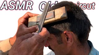 ASMR Fast Hair Cutting With Barber Old ASMR [upl. by Roswald]