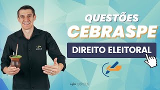 DIREITO ELEITORAL em QUESTÕES  50 minutos resolvendo questões CEBRASPE  Professor Franco [upl. by Etnovaj798]