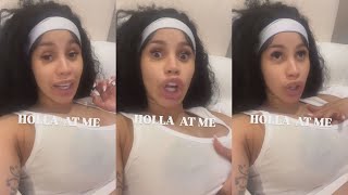 Cardi B Nearly Cries Because She Can’t Find Hermes Bag “I’m Just So F” Over It” 😢😢😢 [upl. by Martelli294]