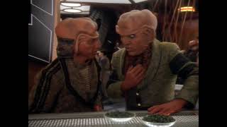 Quark Learns about Tulaberries from Grand Nagus Zek [upl. by Idnim]