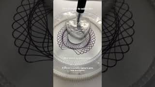 Geometric patterns spirographasmr spirograph satisfying geometricpatterns asmr viralshorts [upl. by Aitropal339]