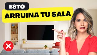 ✅ 10 TIPS PARA DECORAR SALA CON TV 📺 Transforma tu Casa en un Espacio de LUJO 🔥 [upl. by Anavoj]