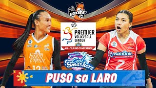 🔴LIVE CREAMLINE VS FARM FRESH FOXIES PVL 2024 creamlinecoolsmasherslive ccslive ffflive [upl. by Alpers]