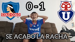 COLO COLO VS U DE CHILE REACCIONES 01 [upl. by Moira144]