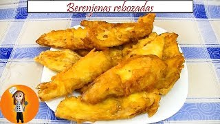 Berenjenas rebozadas  Receta de Cocina en Familia [upl. by Hindu]