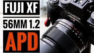 Fujifilm FUJINON LENS XF 56mm F12 R APD [upl. by Eldredge]