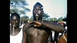 T D Mallinson  The Gambia 1953  Albert Market in Bathurst Banjul Wrestling Festival [upl. by Dannon]