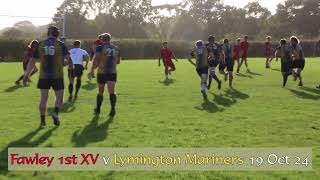 Fawley 1st XV v Lymington Mariners 191024 Clip 11 [upl. by Cassi]