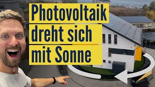 PhotovoltaikAnlage dreht sich mit der Sonne Lohnt sich das [upl. by Jandy71]