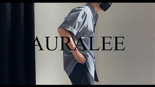 【AURALEE】シャツ～。半袖～。【22SS】 [upl. by Esiuol]