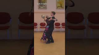 Tango Basic Choreography  Chase with Chasse and Progressive Link [upl. by Asenad]