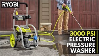 RYOBI 3000 PSI Electric Pressure Washer [upl. by Ardnalac]