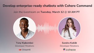 Develop enterpriseready chatbots with Cohere Command [upl. by Traweek813]