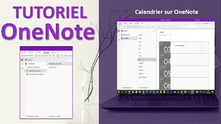 ⭐OneNote 2020 Tutoriel français  Comment utiliser OneNote créer un calendrier⭐ et des blocs notes [upl. by Keare815]