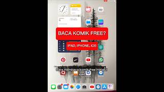 BACA KOMIK GRATIS TANPA IKLAN IPAD IPHONE IOS bacakomik [upl. by Asilam]