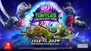 Teenage Mutant Ninja Turtles Splintered Fate  Release Date Announcement Trailer [upl. by Santiago591]