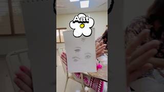 Drawing with Javeria ❤️ iub youtubeshorts funny minivlog mrwaqaavlogs bwp pranks drawing [upl. by Desirae13]