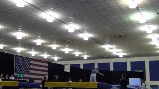 DevineJ Gluckstein  Mens Synchro Optional  2012 USA Gymnastics Championships [upl. by Notyarb]