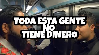 Carlos Muñoz humilla a mesero y a gente que viaja en metro [upl. by Mendive756]